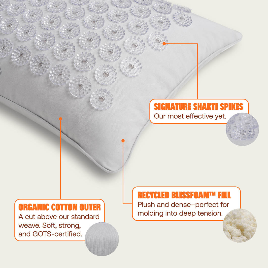 Premium Acupressure Pillow – Shakti Mat USA