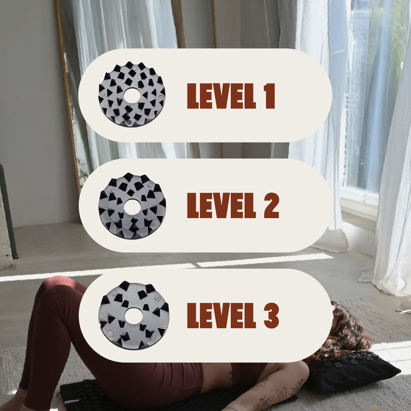 The Shakti Acupressure Mat - Total mind and body relaxation