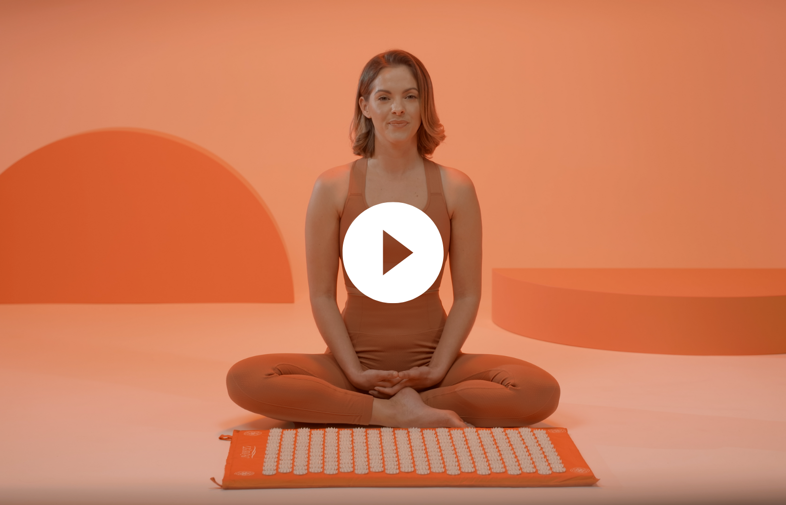 Shakti Mat - This is what it looks like after you 'peel
